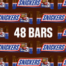 Snickers Full Size Bulk Chocolate Candy Bars - 1.86 oz Bar - 48 ct Box