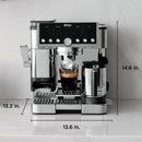 Ninja Luxe Café Pro Espresso Machine & Drip Coffee Maker, Cold Brew, Hot Water, Integrated Tamper, Built-in Grinder, Hands-Free Frother for Cappuccinos, Lattes, Americanos, Dairy or Non-Dairy, ES701