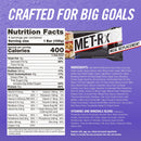 (3 pack) MET-Rx Big 100 High Protein Meal Replacement Bars, Blueberry Cobbler, 30g Protein, 3.52 oz, 4 Count