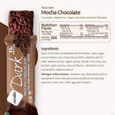NuGo Dark Chocolate Mocha, 11g Protein, Vegan, Gluten Free, Kosher Pareve, 24 Count