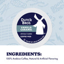 (4 pack) Dutch Bros Vanilla Caramel Flavored Coffee Inspired by Golden Eagle®, 22 Count, Medium Roast, Single Serve Coffee Pods for Keurig K-Cup Brewers