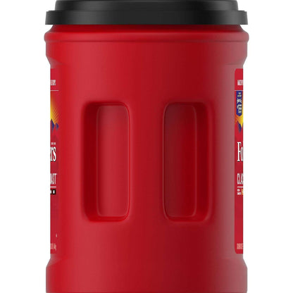 Folgers Classic Medium Roast Ground Coffee 51 oz Canister, Rich Smooth Flavor, Finely Ground, Aroma Seal Container