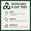 Starbucks Breakfast Blend Medium Roast K-Cup Coffee Pods 60 Count, Keurig Compatible, Arabica Coffee, Smooth Citrus Notes