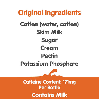 Dunkin' Original Iced Coffee Bottle, 13.7 fl oz, 12 Pack
