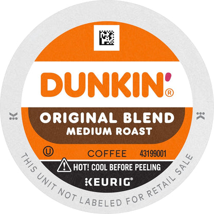 Dunkin' Best Sellers Variety Pack Medium Roast K-Cup Coffee Pods 60 Count, Keurig Compatible, Assorted Flavors