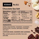 RXBAR Chocolate Sea Salt Protein Bars, 6 Boxes, 30 Bars Total with 1 Bybies Trail Mix Pouch, 2 oz