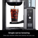Ninja Hot & Iced XL Coffee Maker with Rapid Cold Brew, 4 Brew Styles, Single-Serve Coffee Brewer, Removable Reservoir, CM371 Black