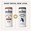 La Colombe Mocha Draft Latte Cold Brew Ready-to-Drink Coffee, 11 fl oz, 12 Pack Cans