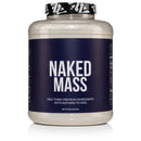 NAKED Chocolate Mass Gainer - All Natural Weight Gainer Protein Powder - 8lb Bulk, GMO Free, Gluten Free & Soy Free. No Artificial Ingredients - 1,360 Calories