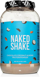 Naked Shake - Vegan Protein Powder, Strawberry Banana - Flavored Plant Based Protein With Mct Oil, Gluten-Free, Soy-Free, No Gmos Or Artificial Sweeteners - 30 Servings