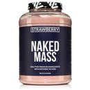 NAKED Chocolate Mass Gainer - All Natural Weight Gainer Protein Powder - 8lb Bulk, GMO Free, Gluten Free & Soy Free. No Artificial Ingredients - 1,360 Calories