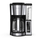 Ninja 12-Cup Programmable Drip Coffee Maker, 2 Brew Styles, Adjustable Warming Plate, CE250, Black/Stainless Steel