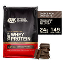 Optimum Nutrition, Gold Standard 100% Whey Protein Powder, Double Rich Chocolate, 10 lb, 149 Servings