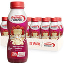 Premier Protein Indulgence Shake, White Chocolate Raspberry, 30g Protein, 11.5 Fl Oz, 12 Ct