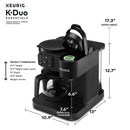 Keurig K-Duo Essentials Hot & Iced Single Serve K-Cup Pod & Carafe Coffee Maker, Gen 2