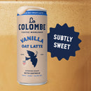 La Colombe Oatmilk Vanilla Latte Cold Brew Ready-to-Drink Coffee, 11 fl oz, 12 Pack Cans