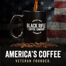 (4 pack) Black Rifle Coffee Company Loyal Spirit K-Cups Pods, Light Roast, 22 Ct