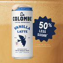 La Colombe Vanilla Draft Latte Cold Brew Ready-to-Drink Coffee, 11 fl oz, 12 Pack Cans