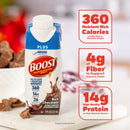 (2 pack) BOOST Plus Nutritional Drink Protein Shakes, Rich Chocolate, 8 fl oz, 12 Pack
